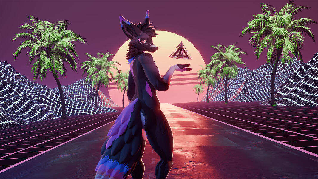 Relic's Vaporwave Themed Piece (2025)